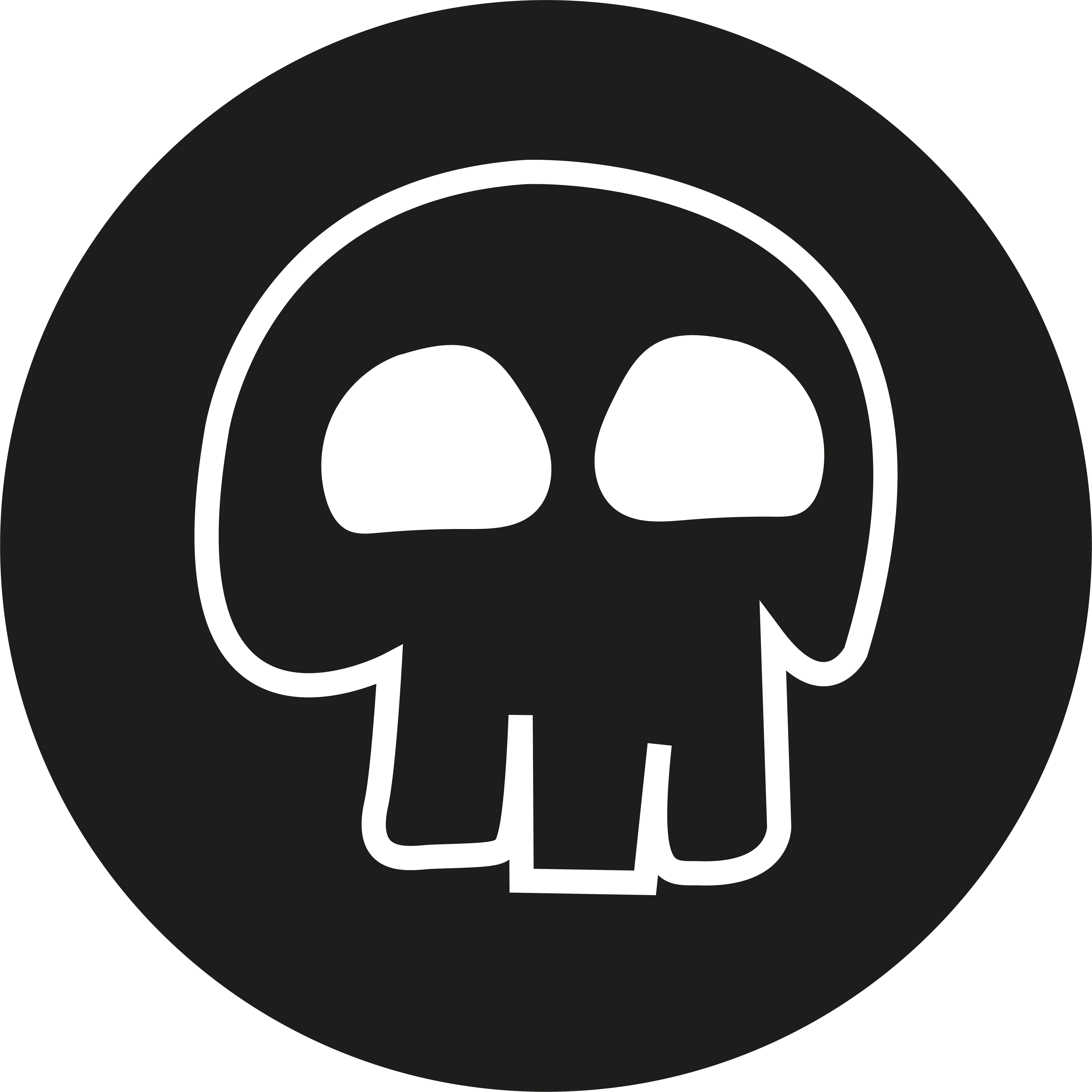 Isotipo de la Calavera Malversa